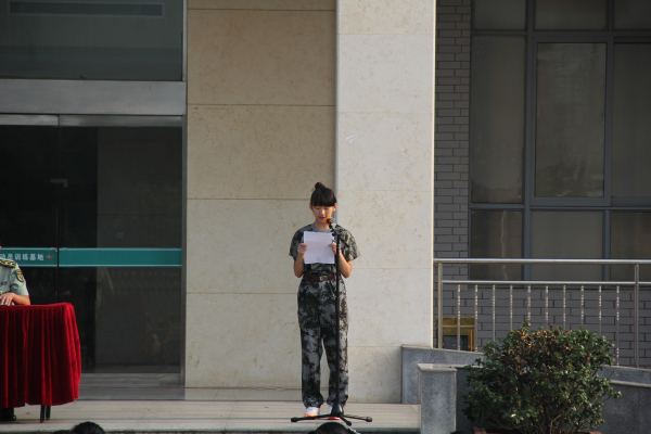 学生代表发言